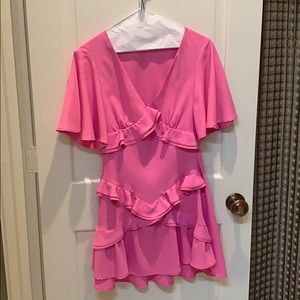 Ruffle Mini Dress